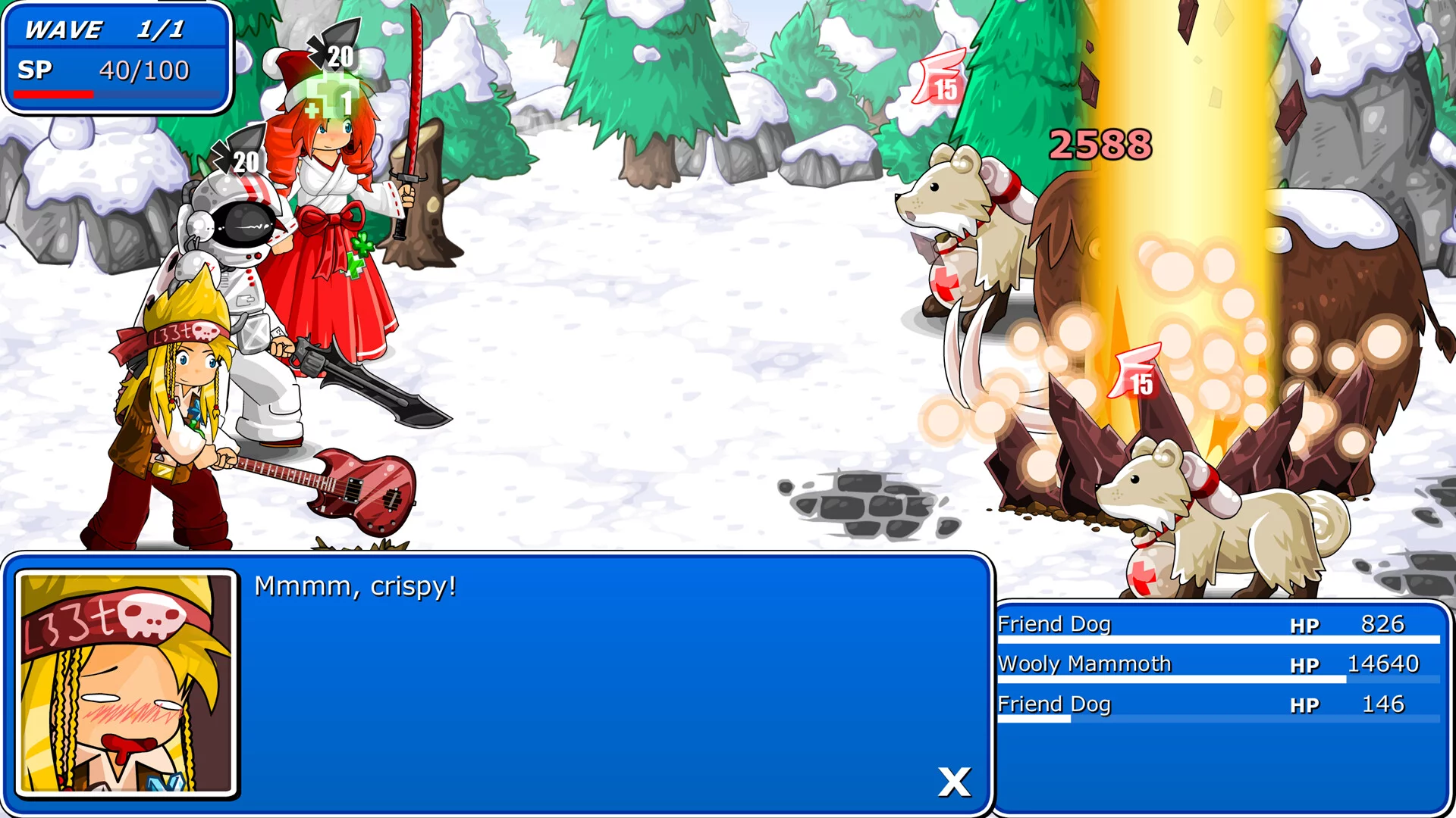 Изображение игры: Epic Battle Fantasy 4