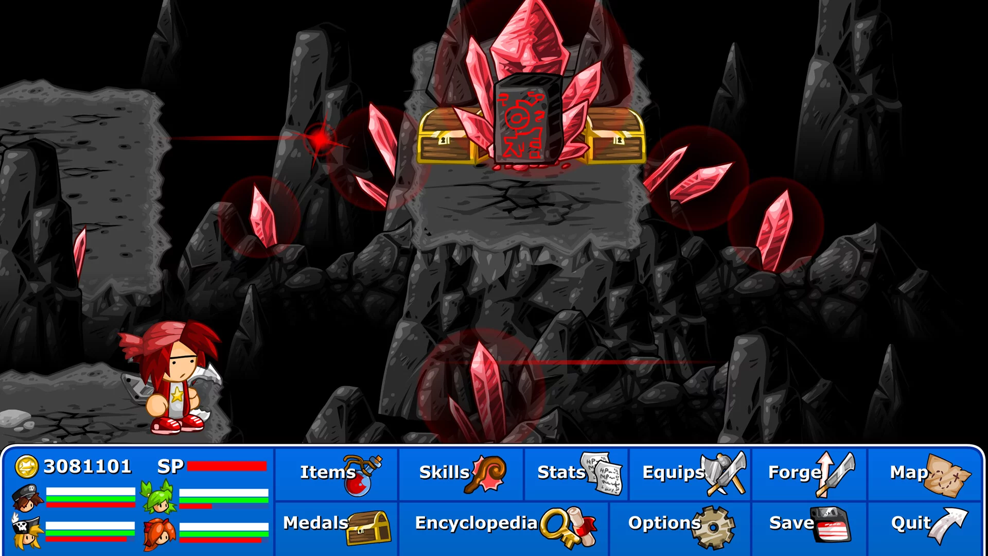 Изображение игры: Epic Battle Fantasy 4