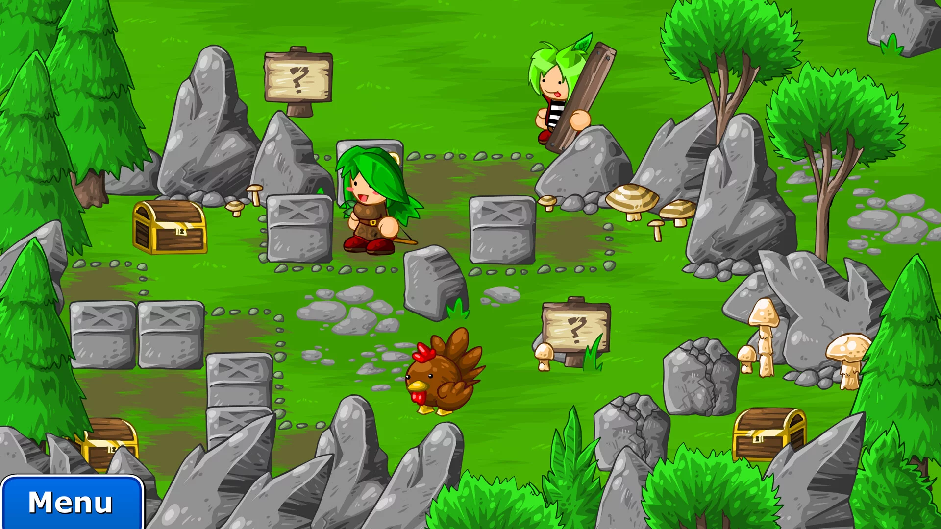 Изображение игры: Epic Battle Fantasy 4