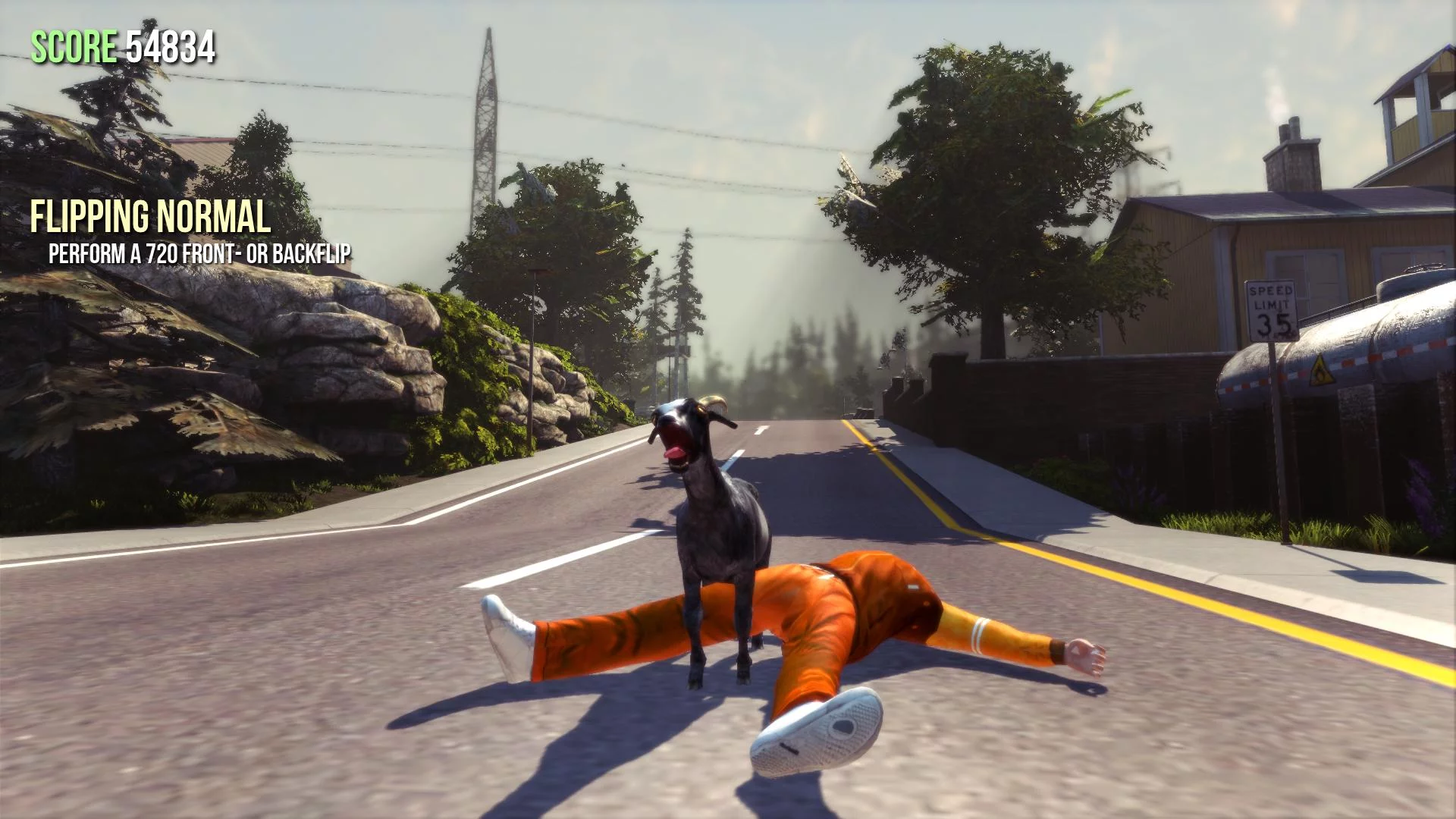 Изображение игры: Goat Simulator