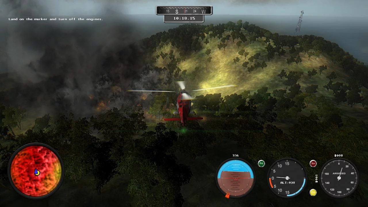 Изображение игры: Helicopter Simulator 2014: Search and Rescue