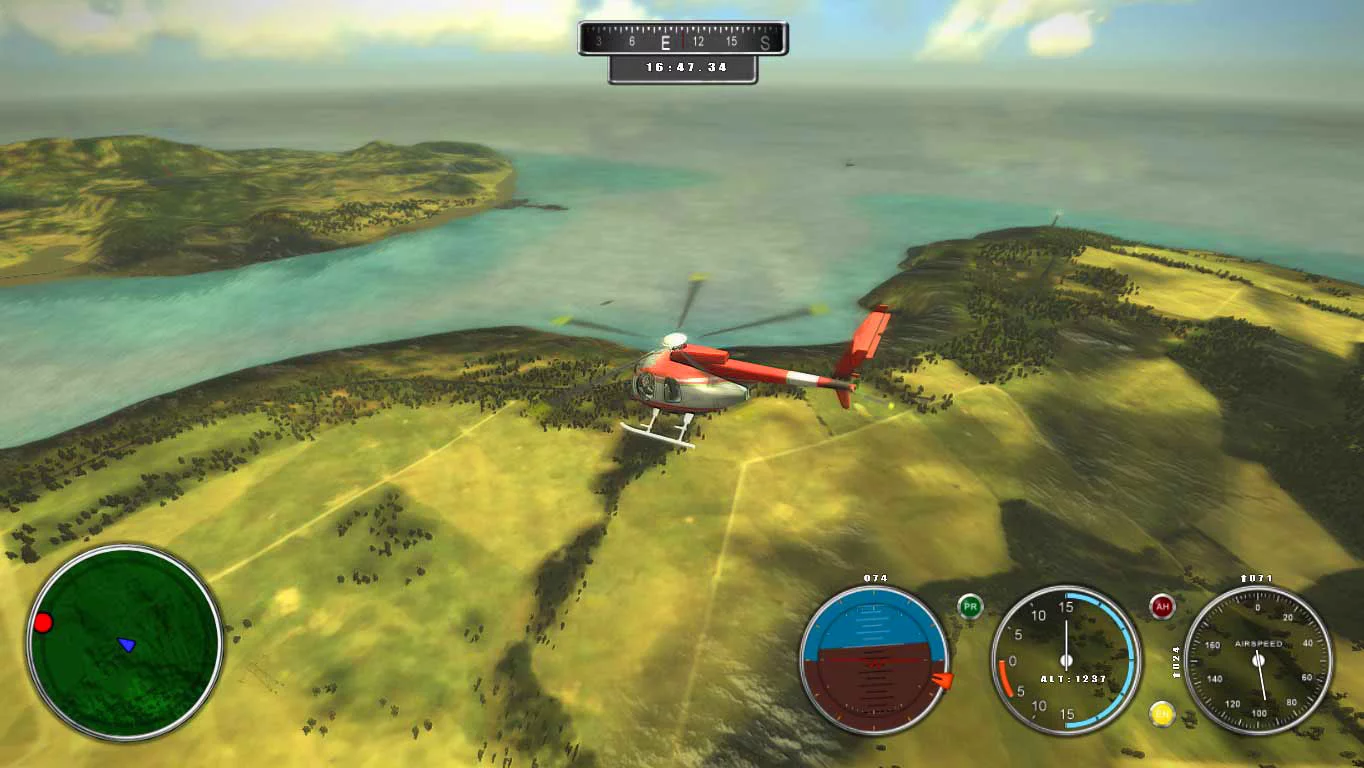 Изображение игры: Helicopter Simulator 2014: Search and Rescue