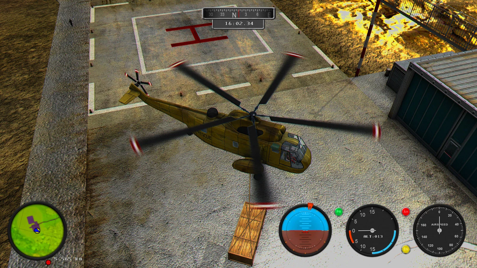 Изображение игры: Helicopter Simulator 2014: Search and Rescue