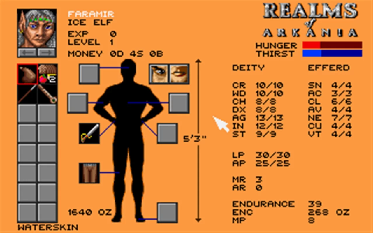 Изображение игры: Realms of Arkania 1 - Blade of Destiny Classic