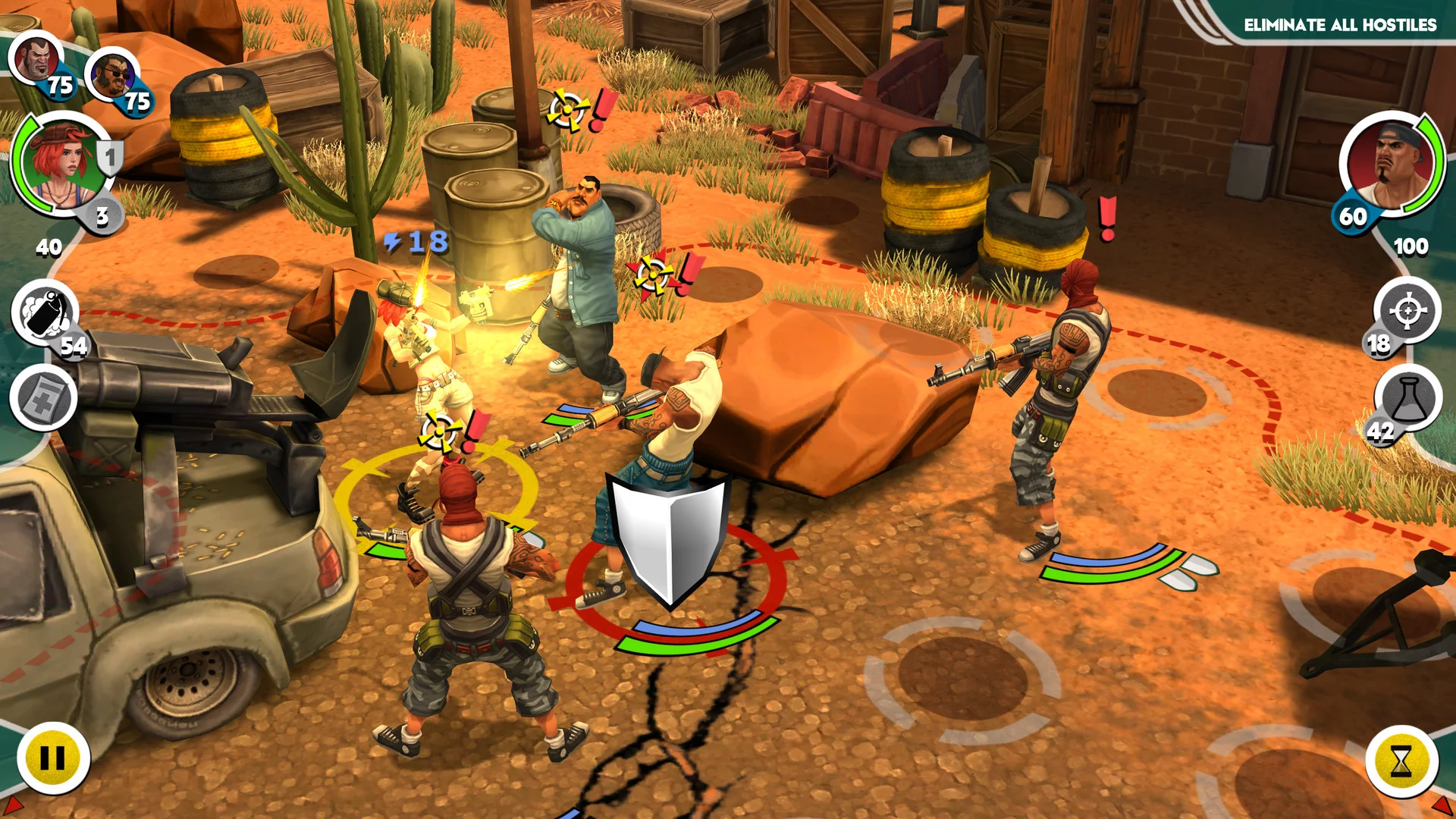 Изображение игры: Antisquad