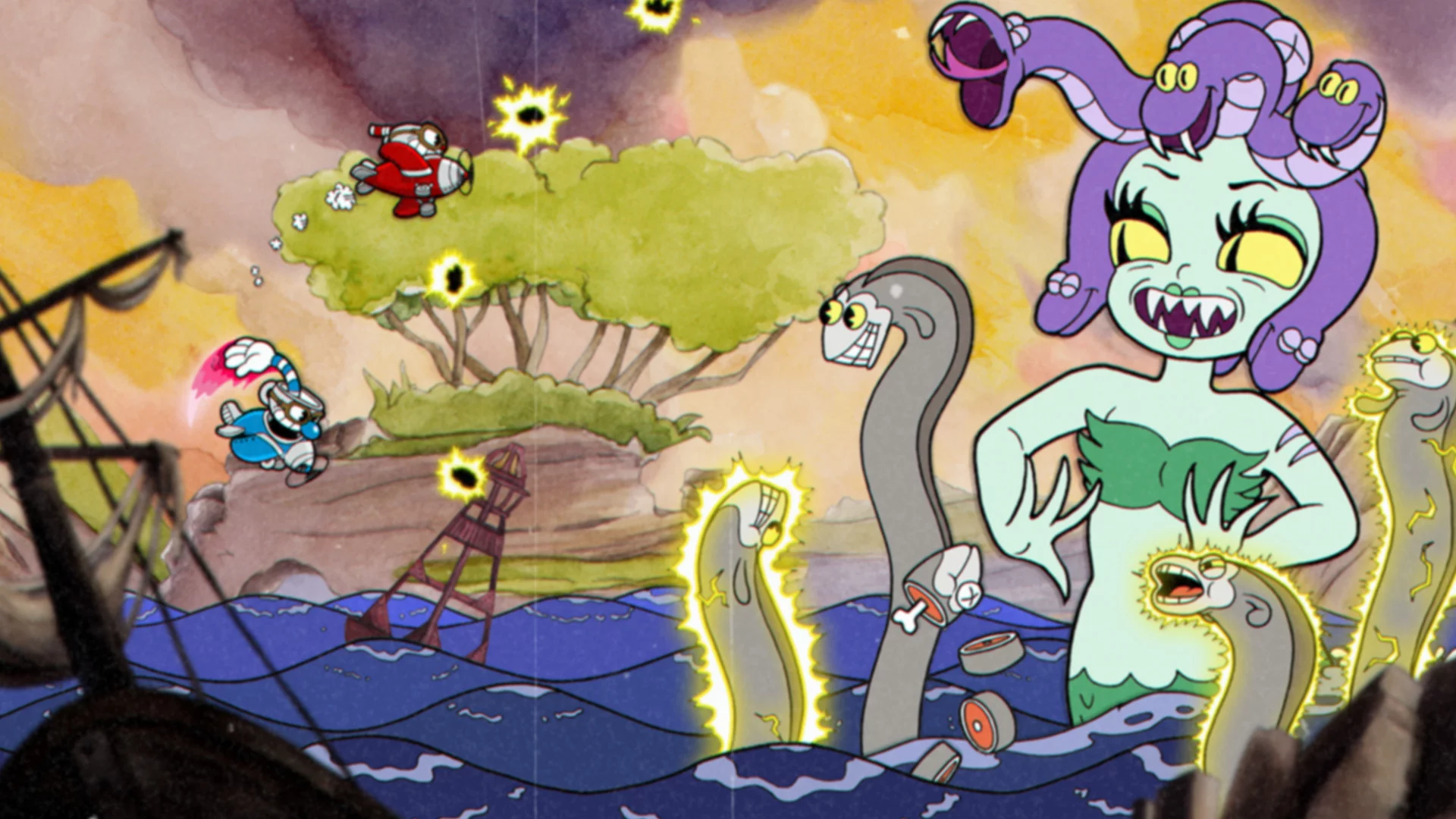 Изображение игры: Cuphead