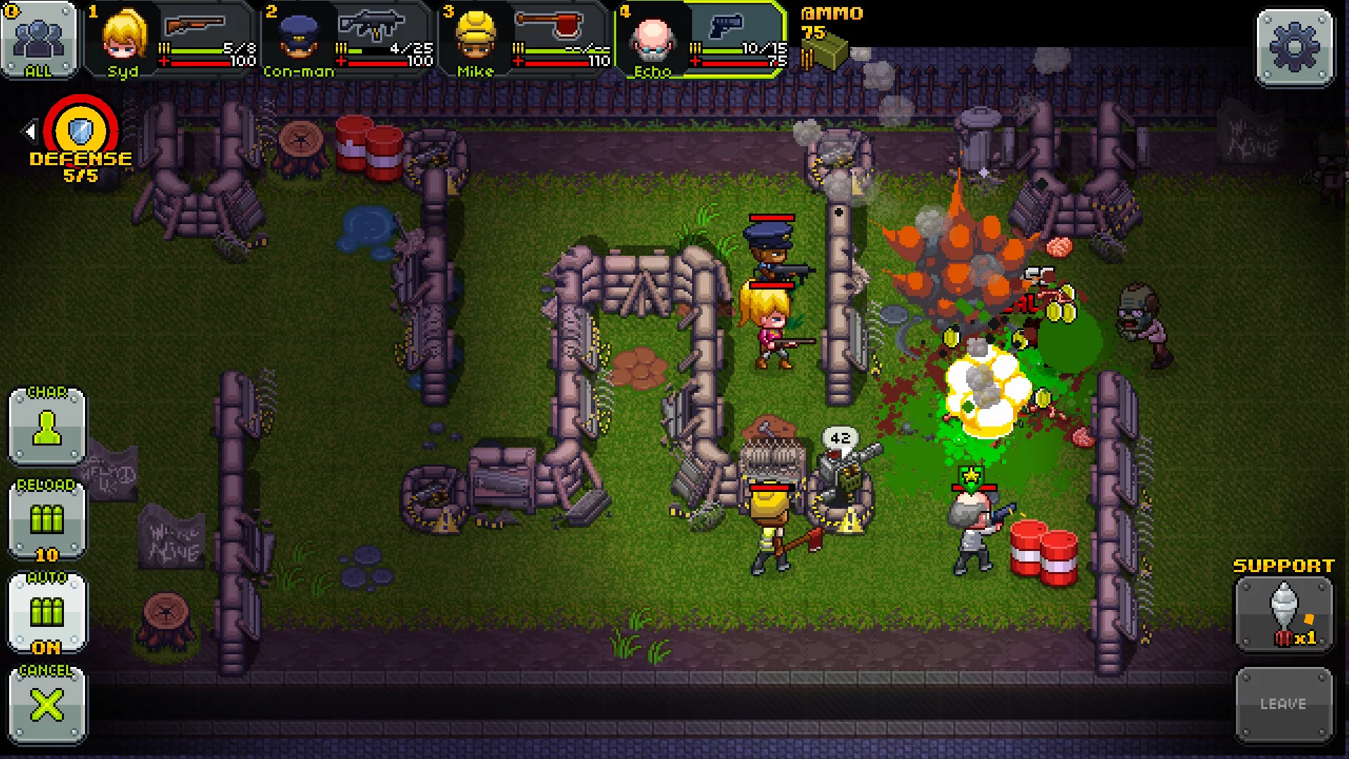 Изображение игры: Infectonator: Survivors