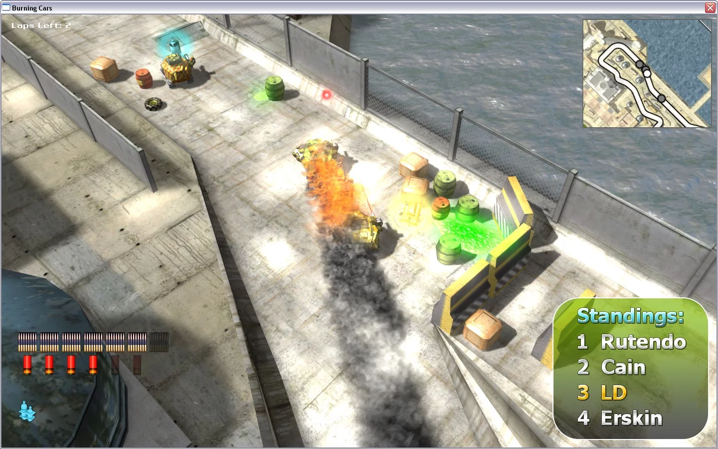 Изображение игры: Burning Cars