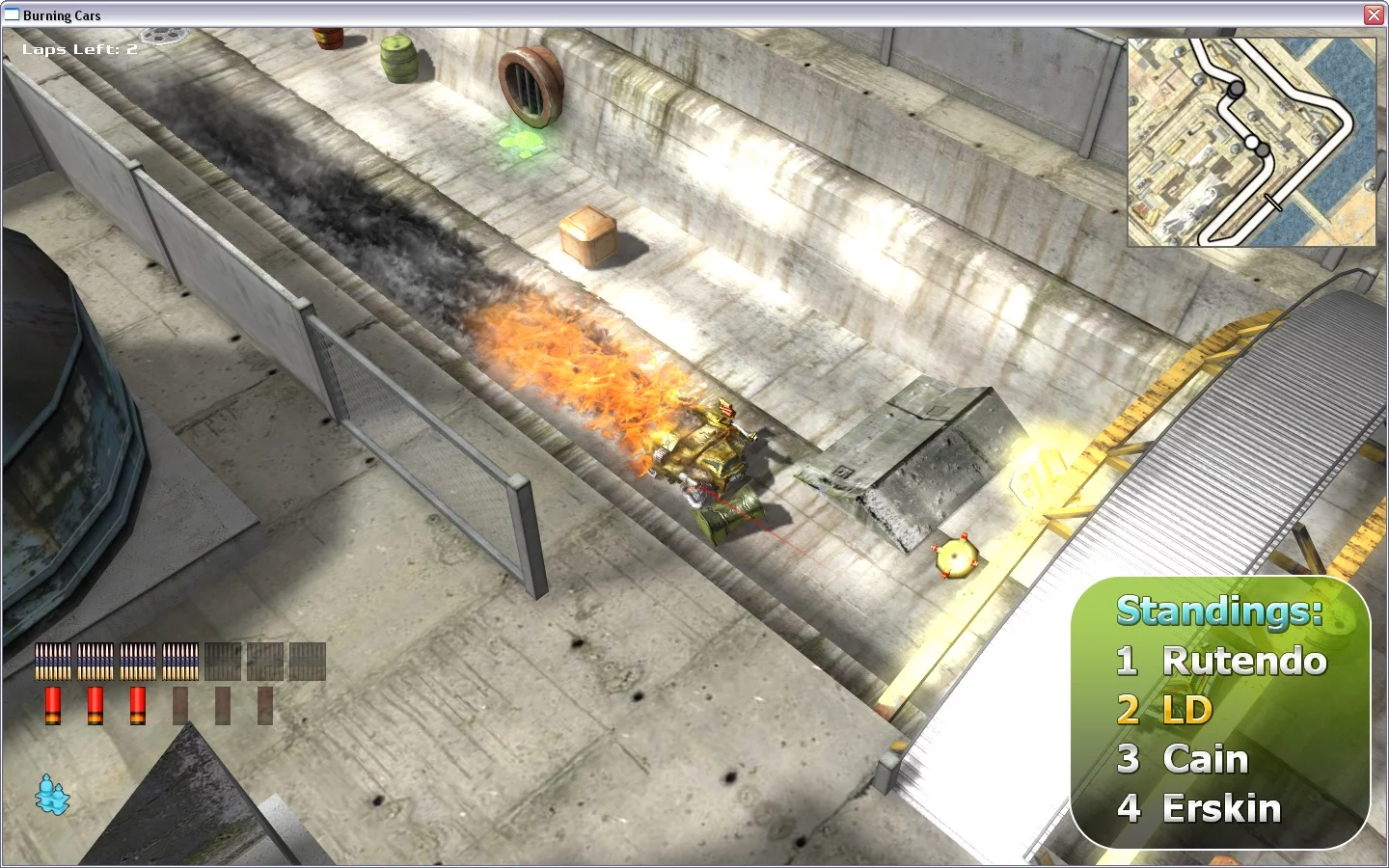 Изображение игры: Burning Cars
