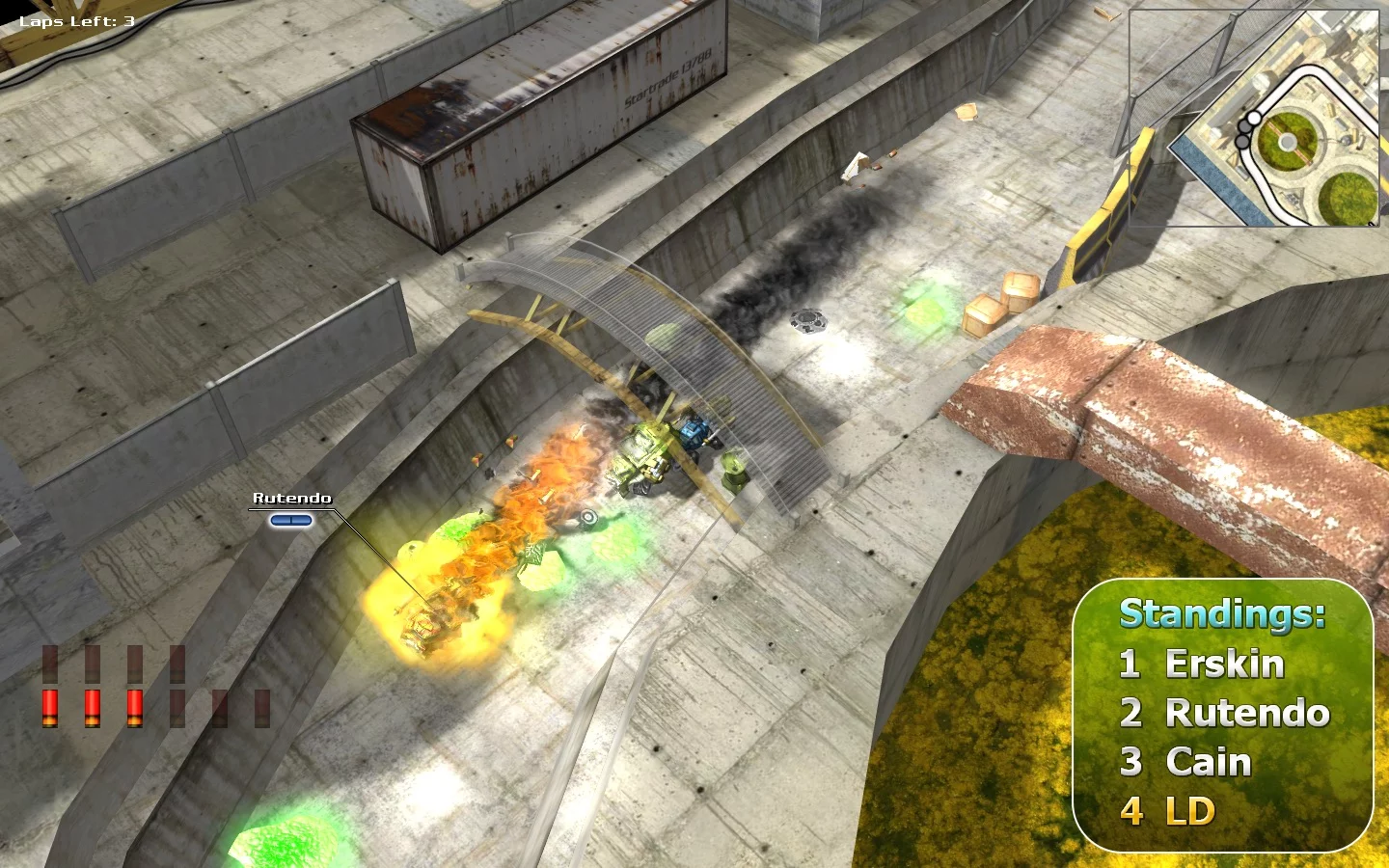 Изображение игры: Burning Cars