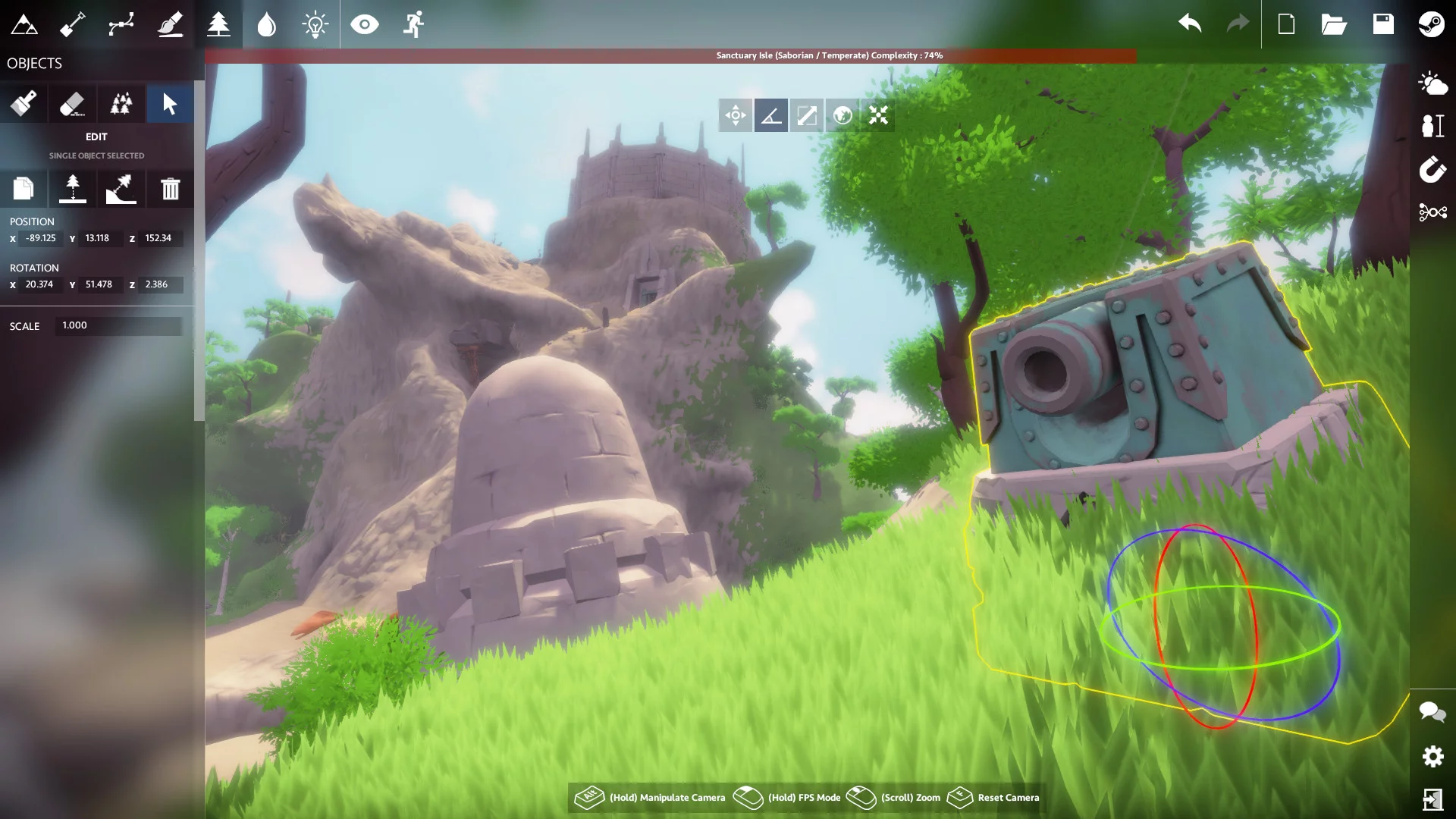 Изображение игры: Worlds Adrift Island Creator