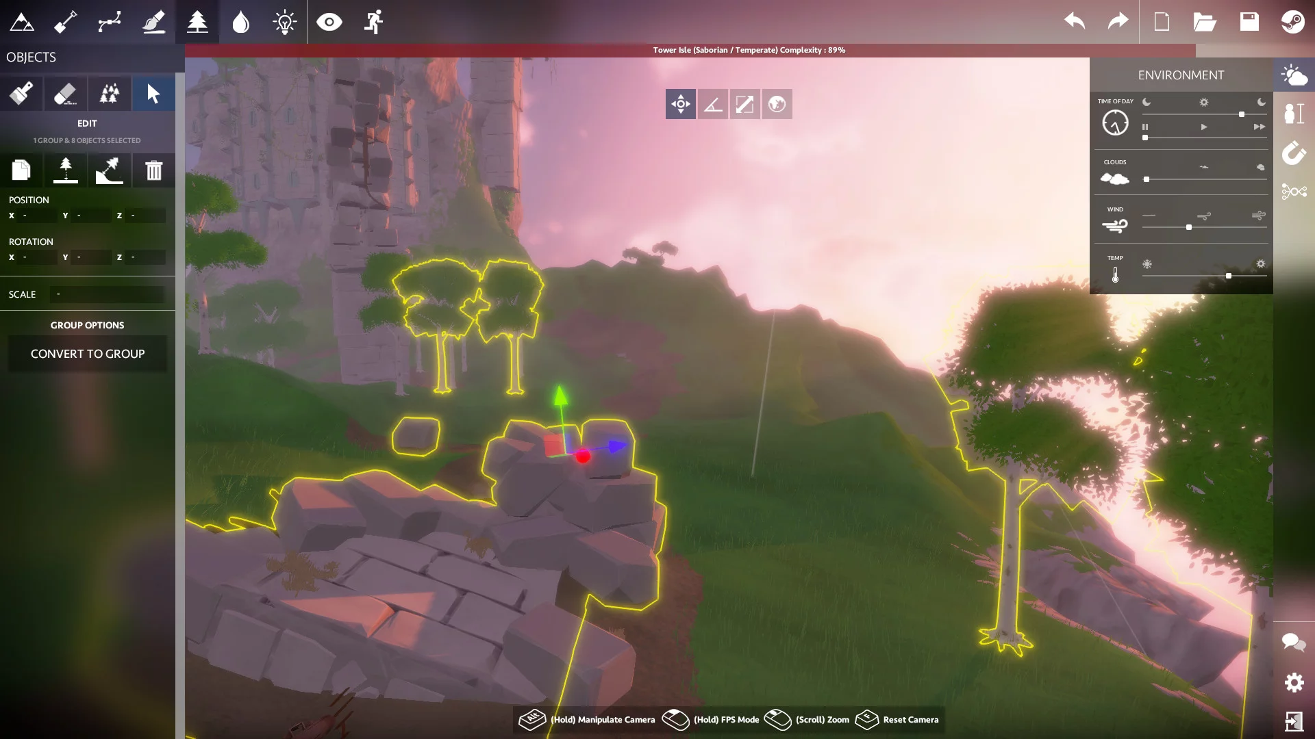 Изображение игры: Worlds Adrift Island Creator
