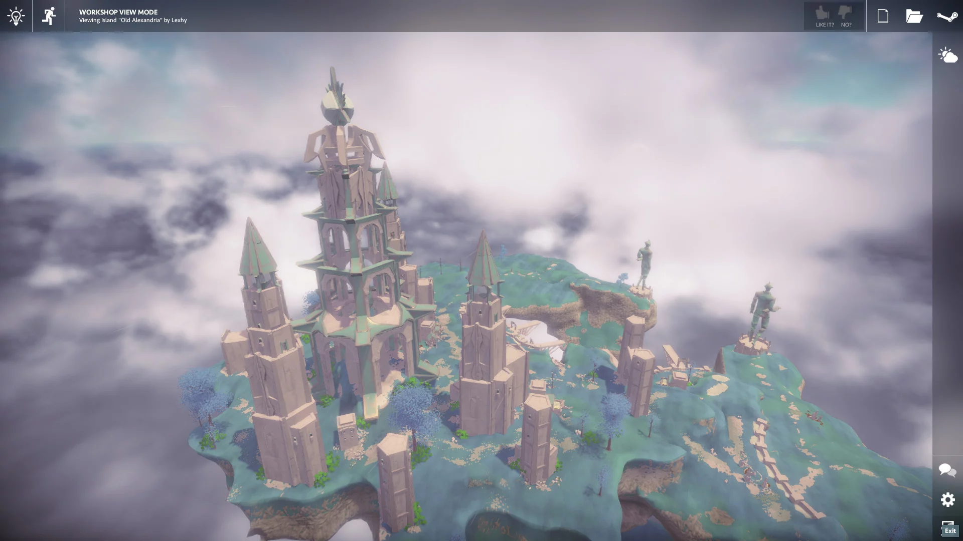 Изображение игры: Worlds Adrift Island Creator
