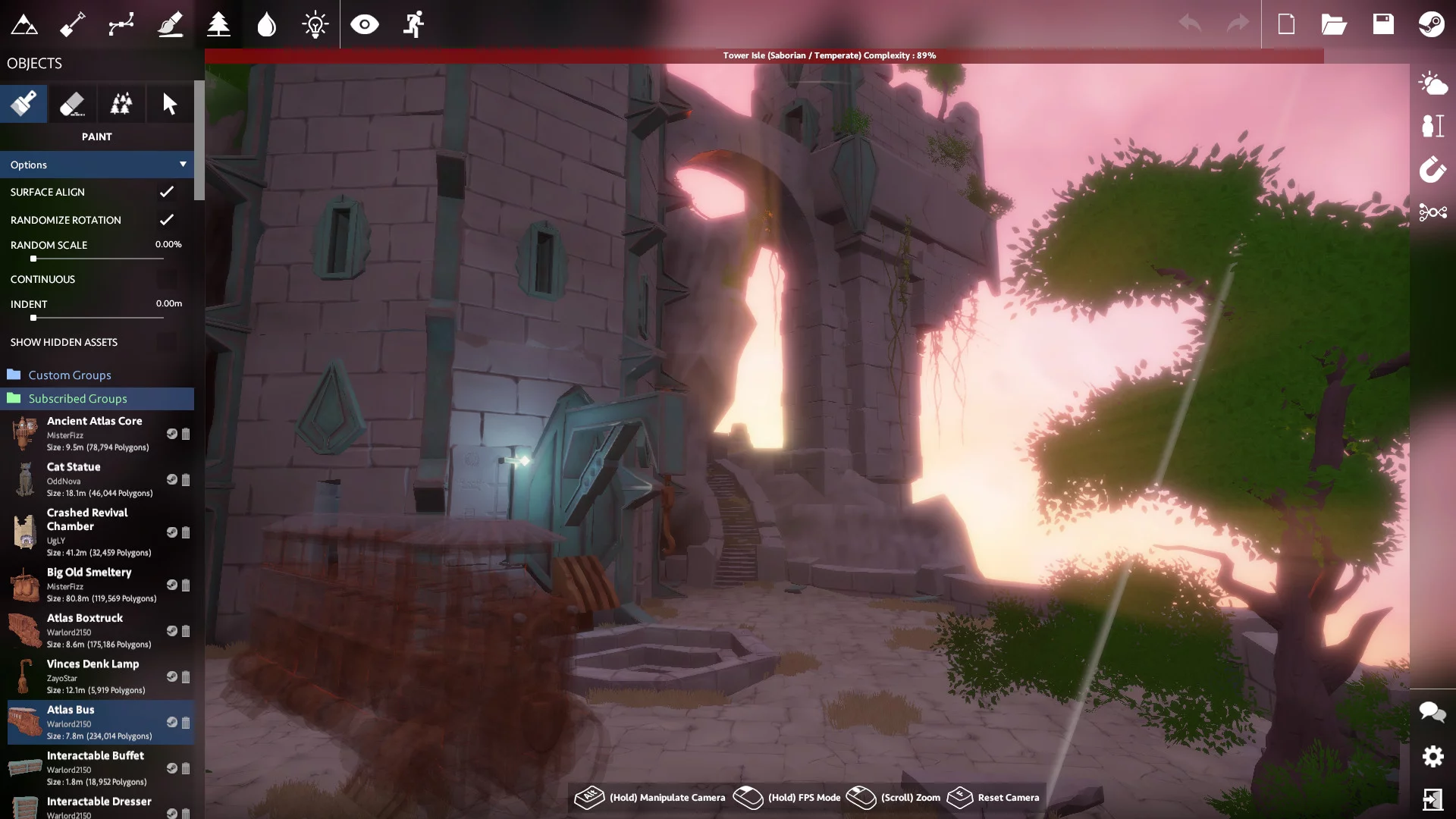 Изображение игры: Worlds Adrift Island Creator