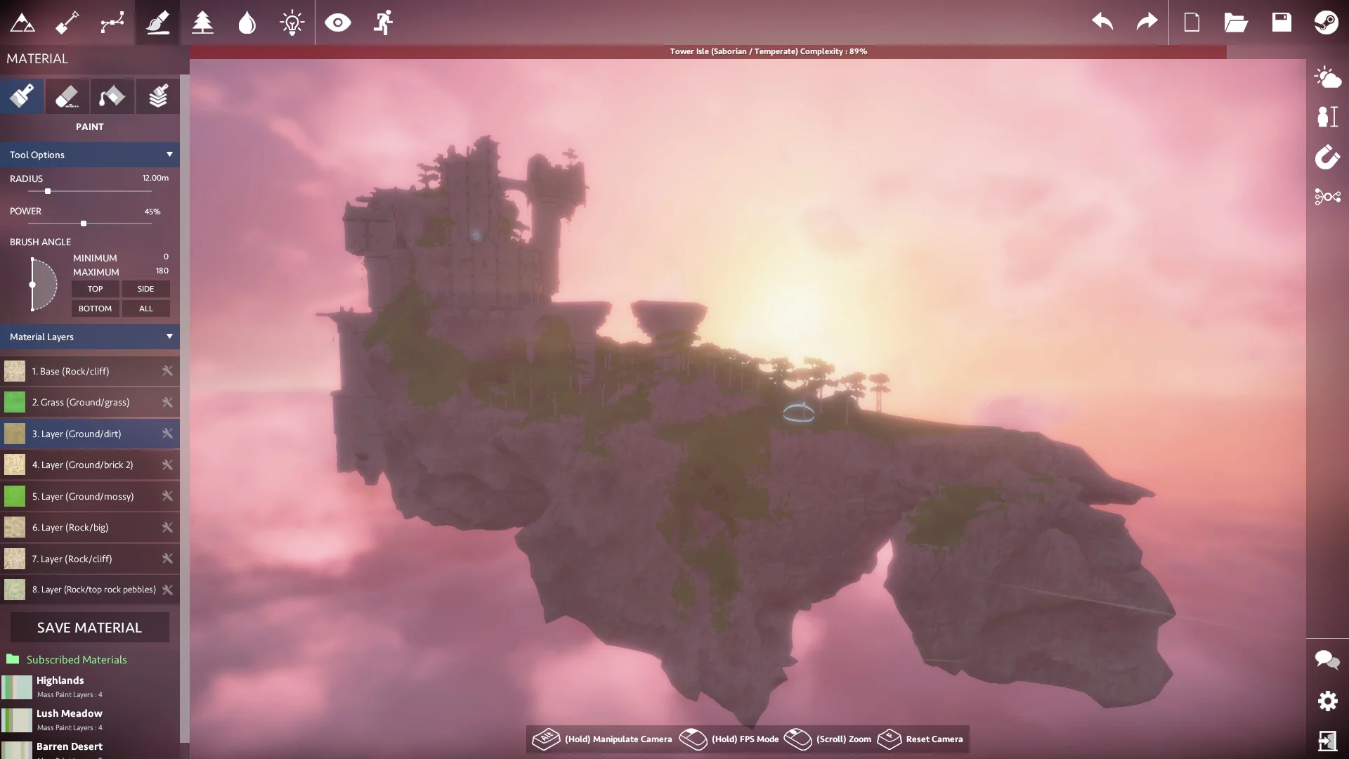 Изображение игры: Worlds Adrift Island Creator
