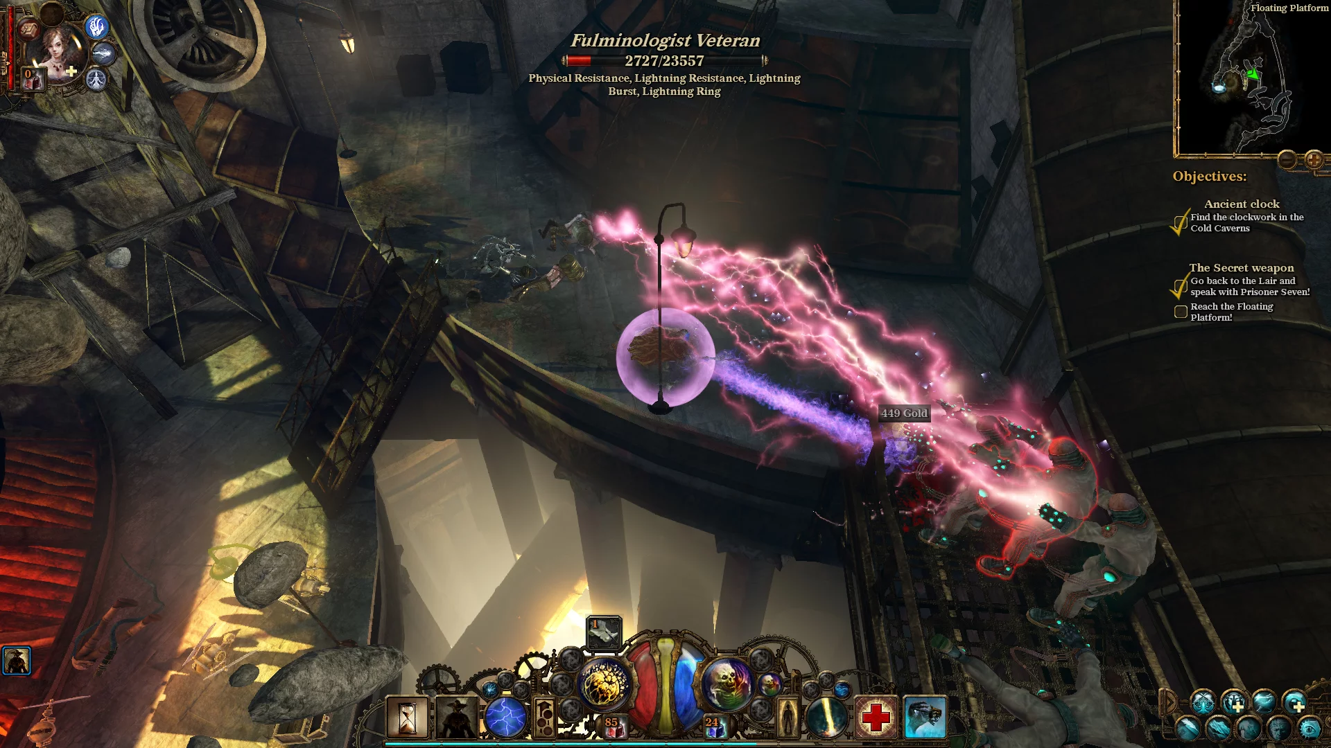 Изображение игры: The Incredible Adventures of Van Helsing II