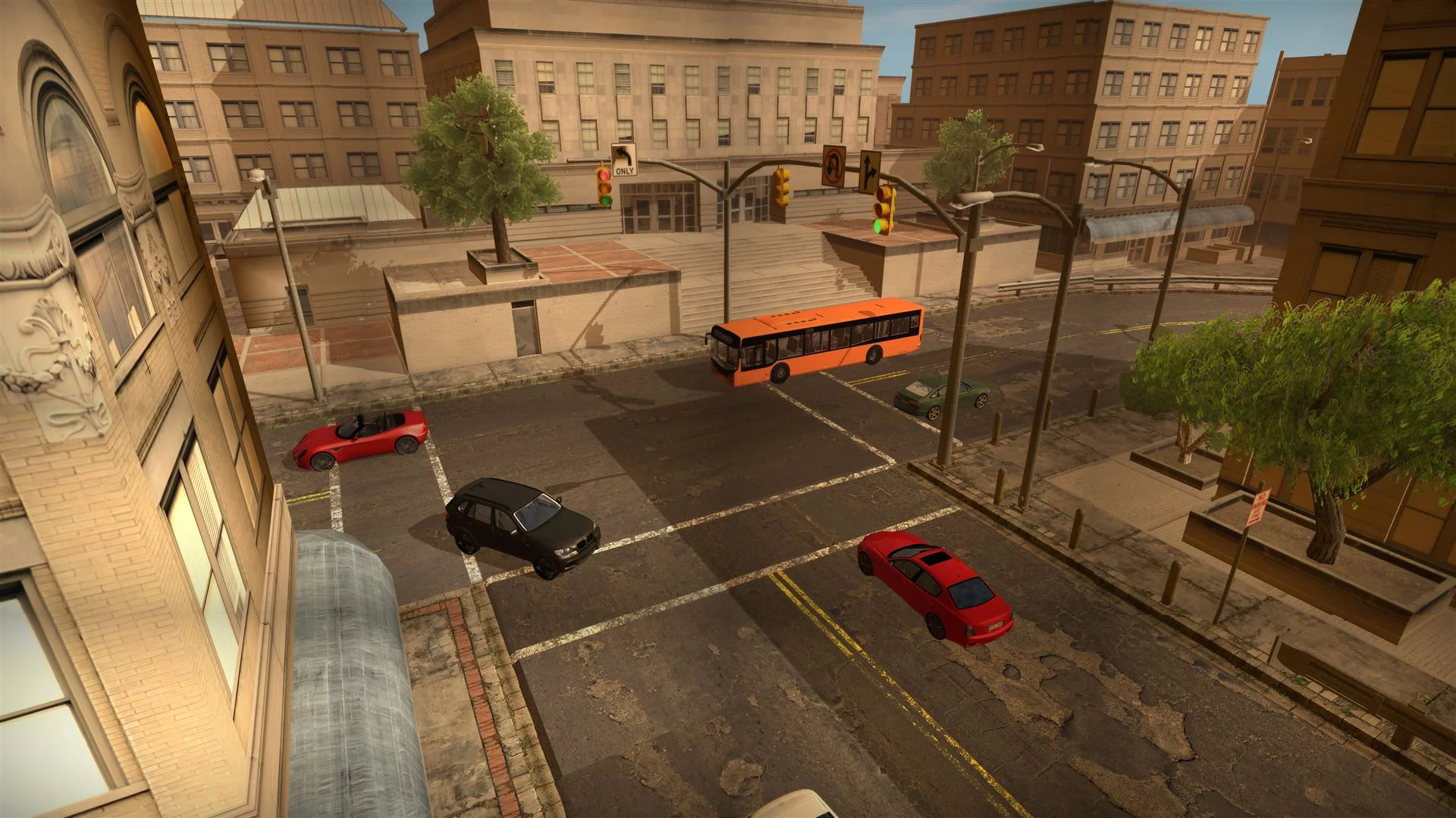 Изображение игры: Driving School Simulator