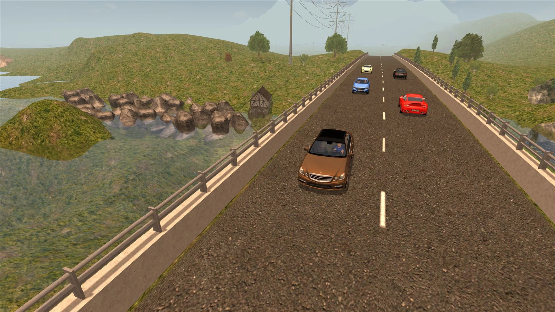 Изображение игры: Driving School Simulator