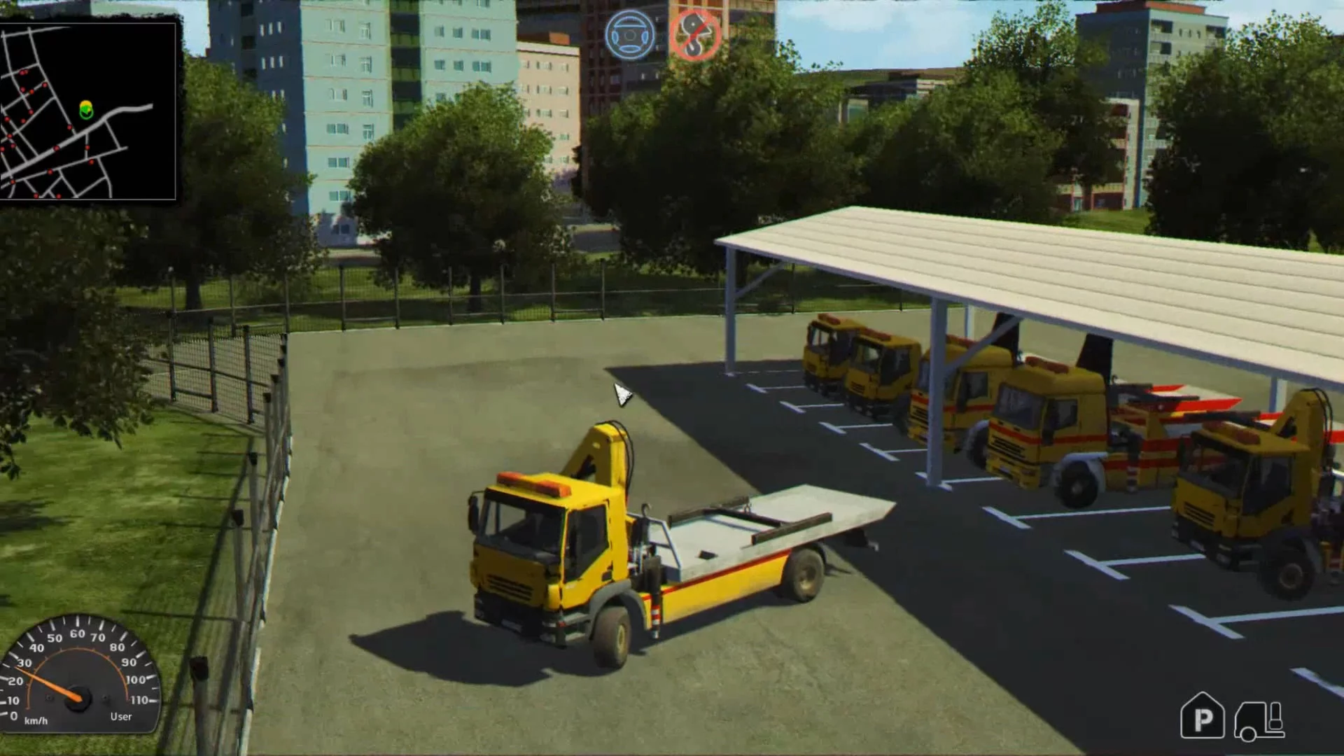 Изображение игры: Towtruck Simulator 2015