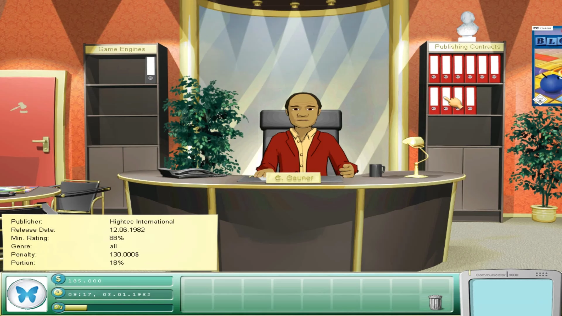 Изображение игры: Game Tycoon 1.5