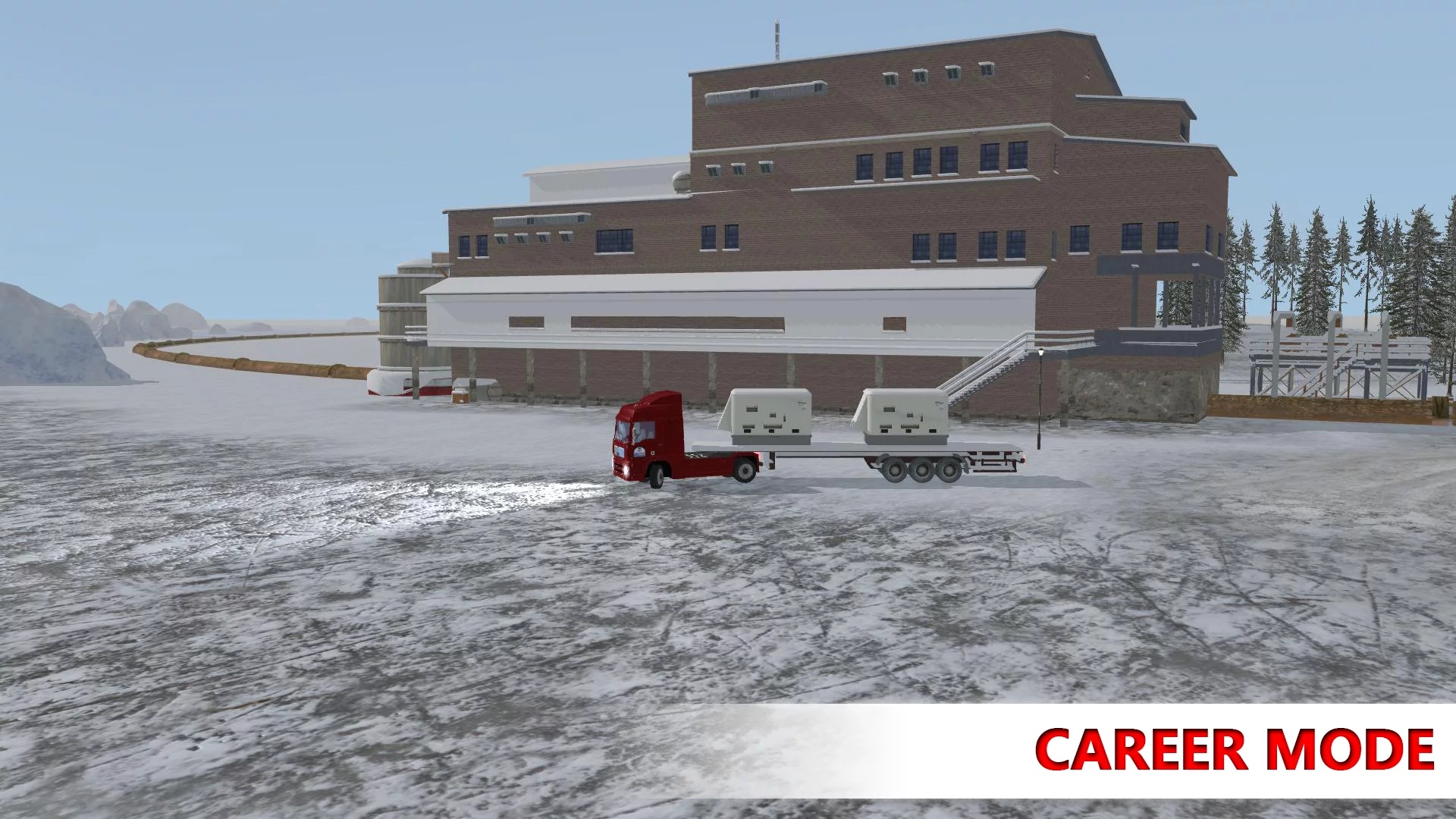 Изображение игры: Arctic Trucker Simulator