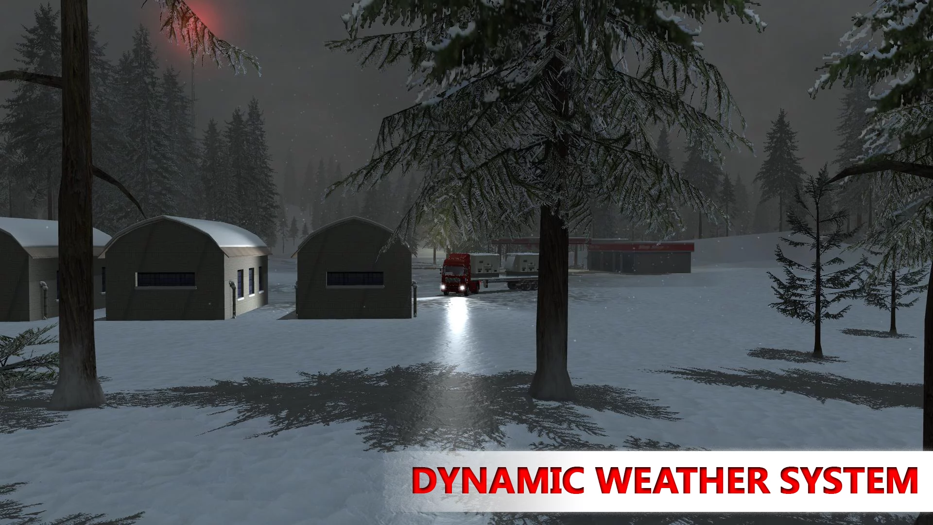 Изображение игры: Arctic Trucker Simulator