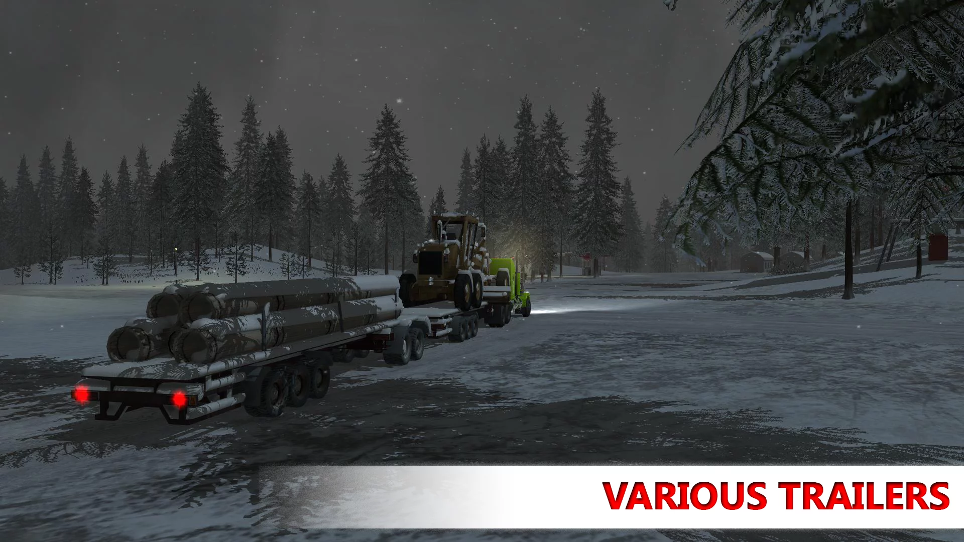 Изображение игры: Arctic Trucker Simulator