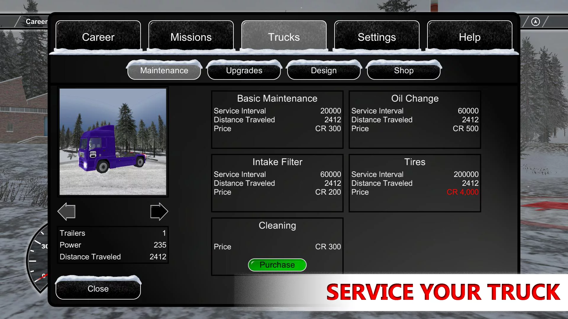 Изображение игры: Arctic Trucker Simulator