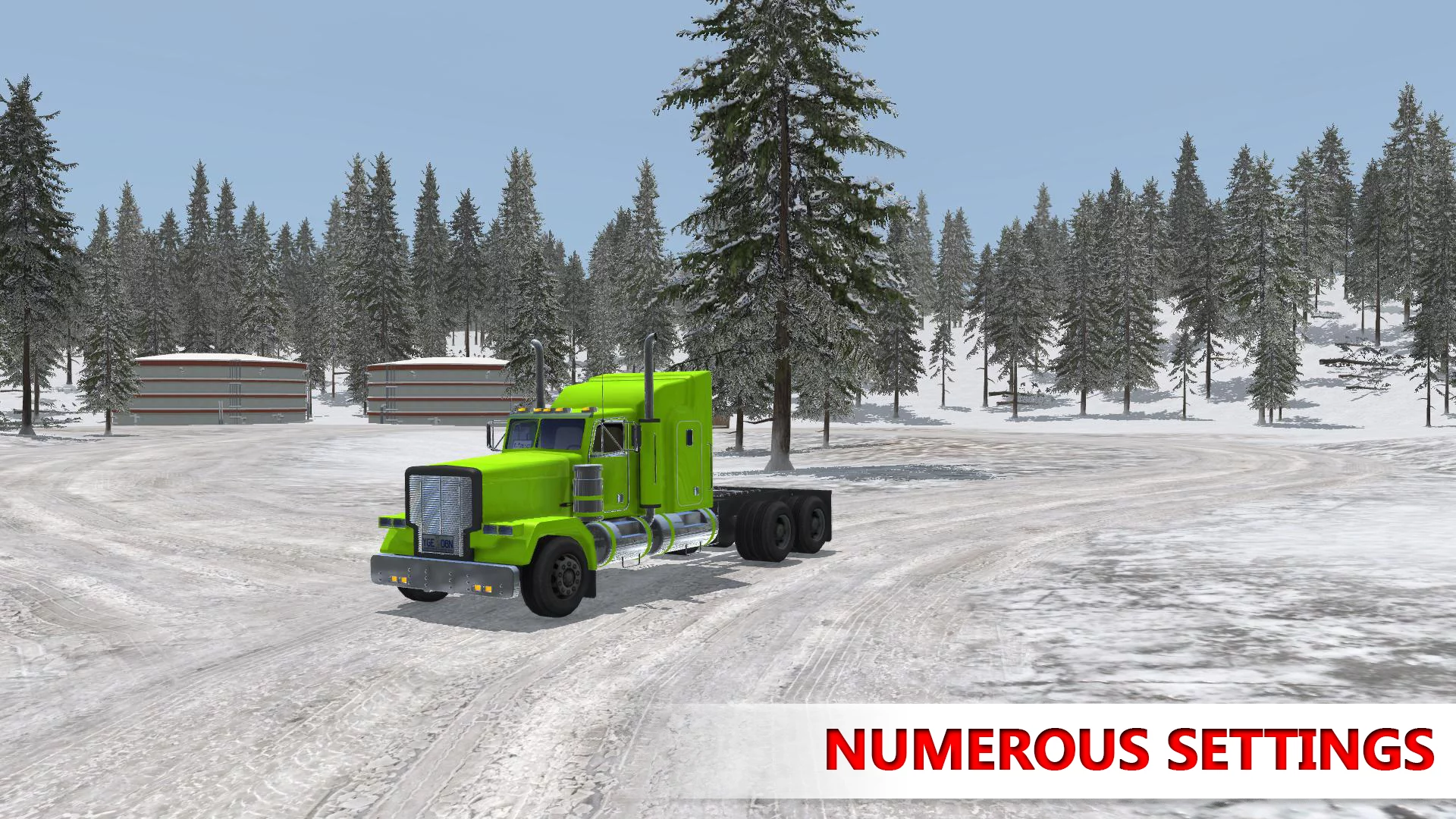 Изображение игры: Arctic Trucker Simulator