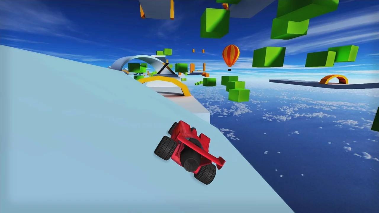 Изображение игры: Jet Car Stunts