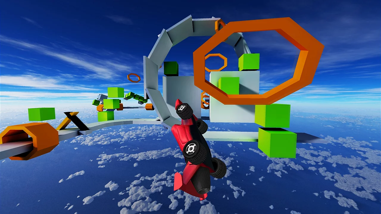 Изображение игры: Jet Car Stunts