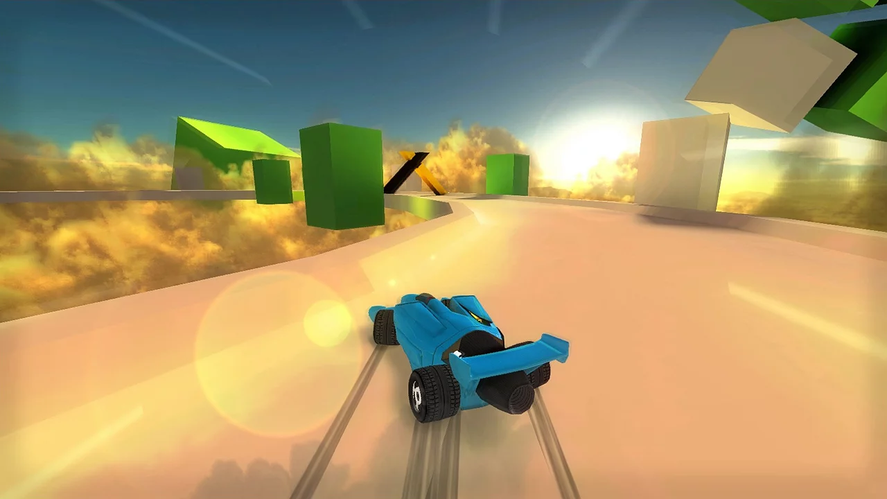 Изображение игры: Jet Car Stunts