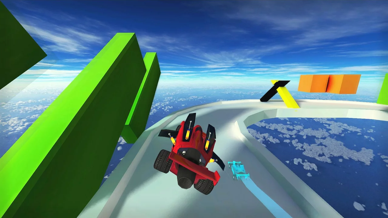 Изображение игры: Jet Car Stunts