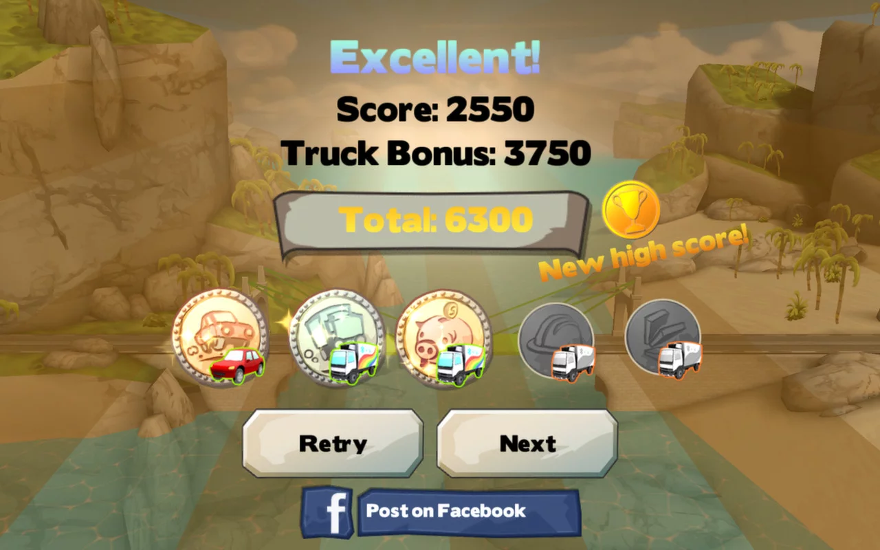 Изображение игры: Bridge Constructor Playground
