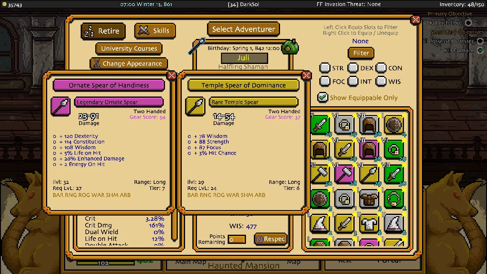 Изображение игры: Adventurer Manager