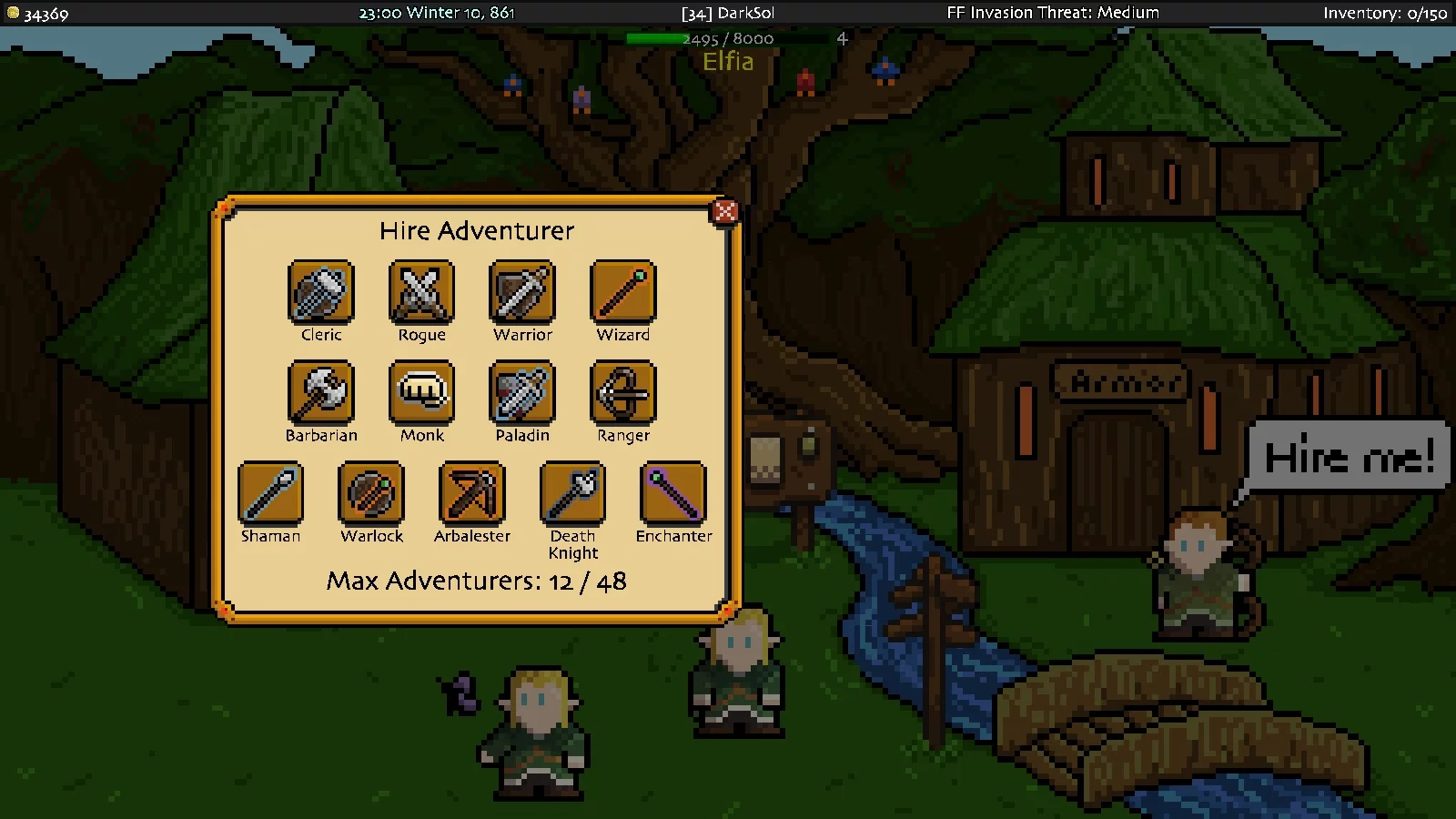 Изображение игры: Adventurer Manager