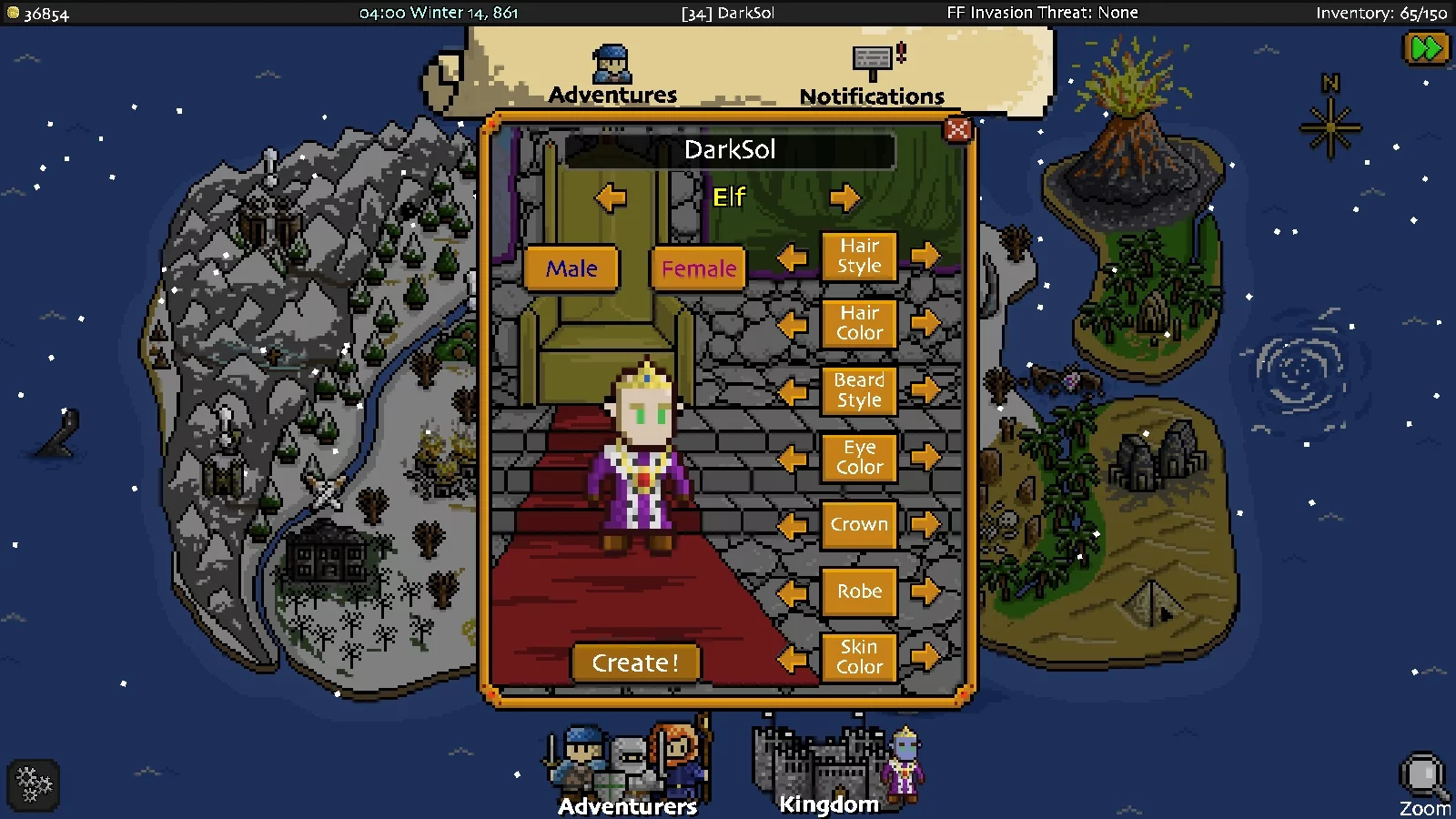 Изображение игры: Adventurer Manager