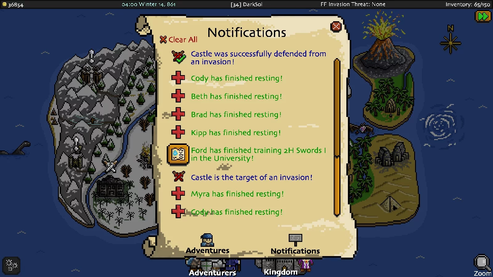 Изображение игры: Adventurer Manager