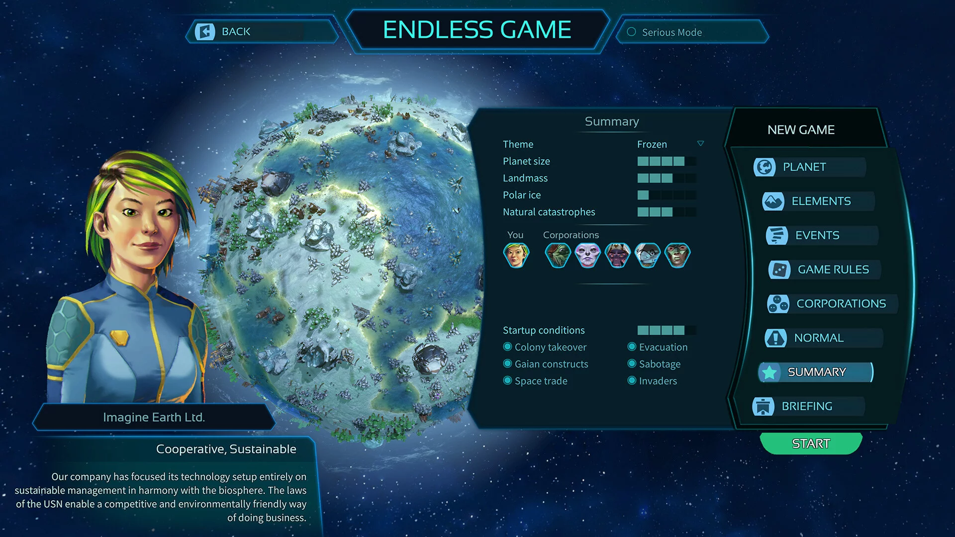 Изображение игры: Imagine Earth