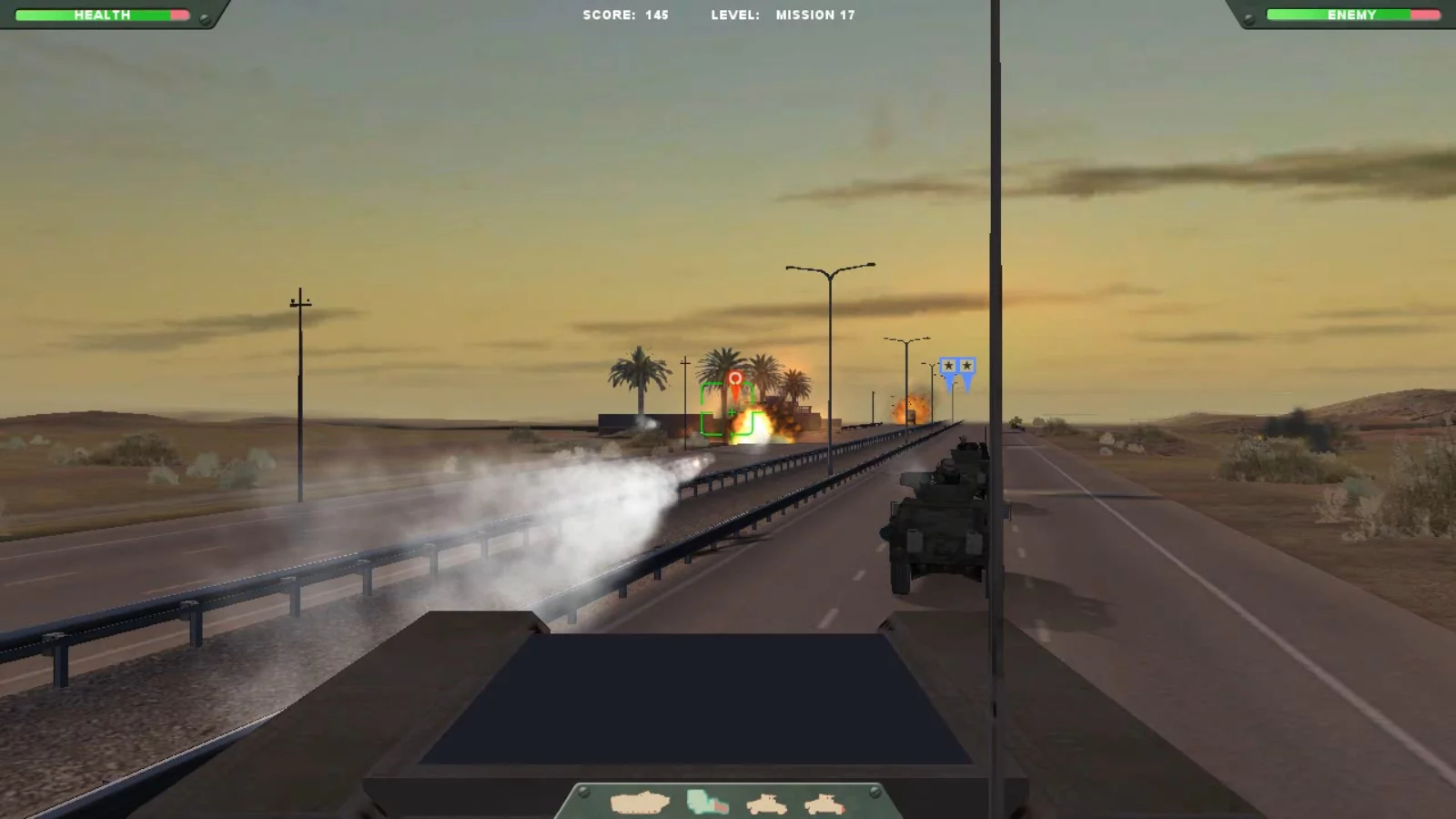 Изображение игры: Desert Gunner