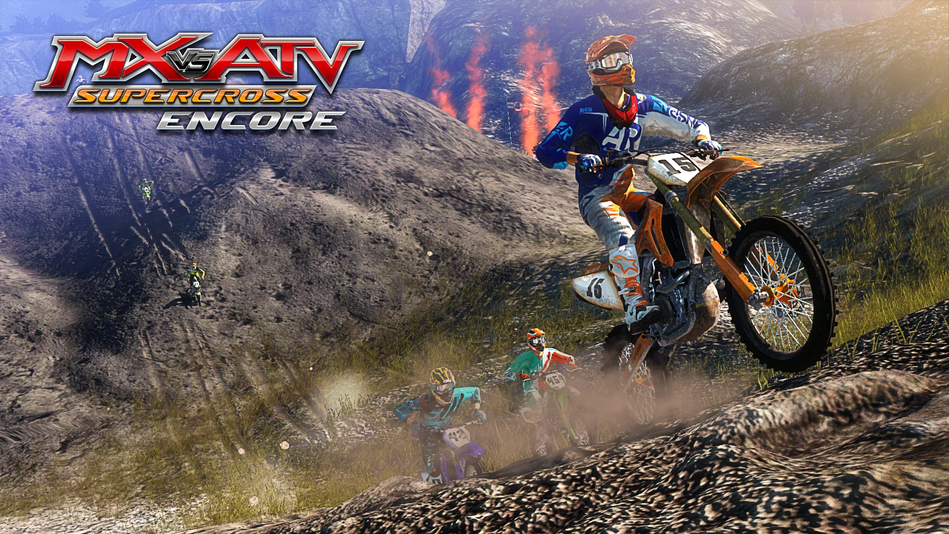 Изображение игры: MX vs. ATV Supercross Encore