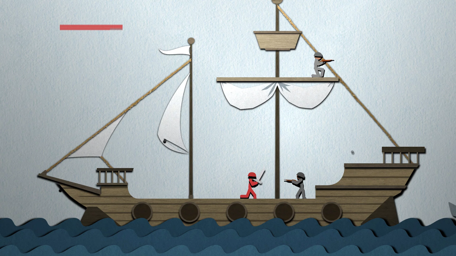 Изображение игры: Stick 'Em Up 2: Paper Adventures