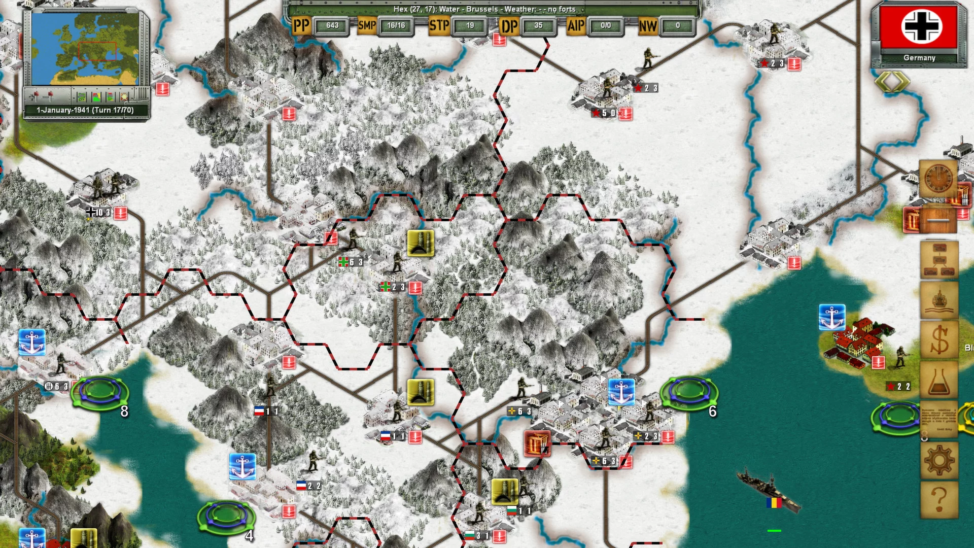 Изображение игры: Strategic War in Europe