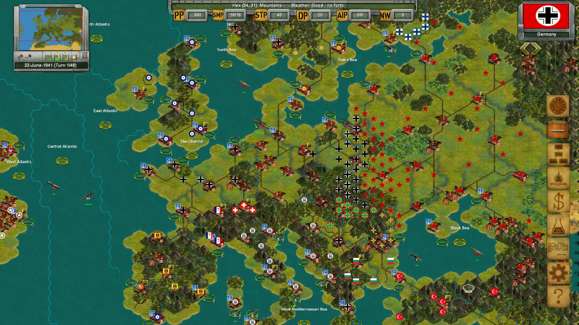 Изображение игры: Strategic War in Europe