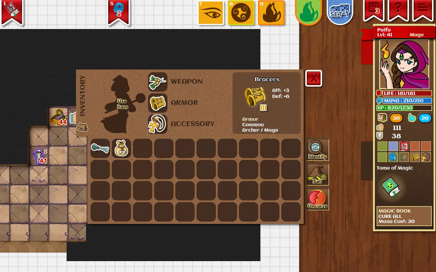 Изображение игры: Paper Dungeons
