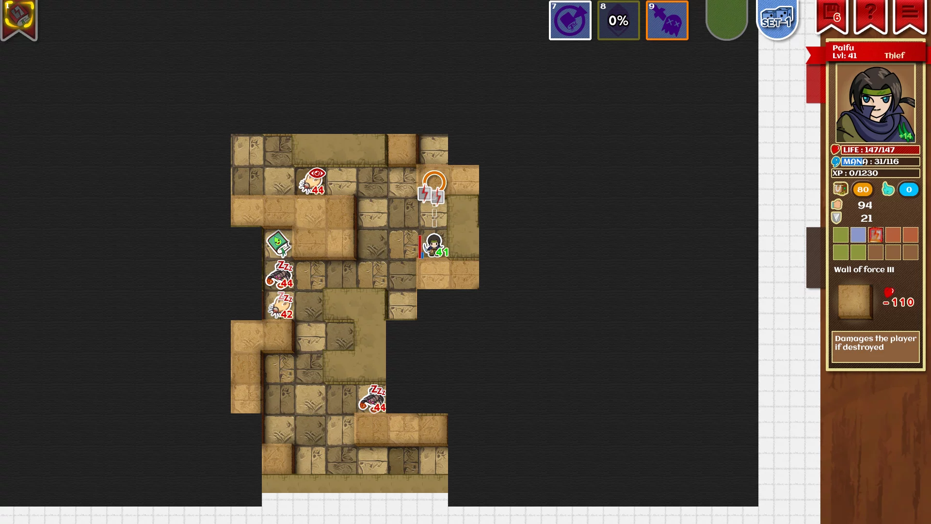 Изображение игры: Paper Dungeons