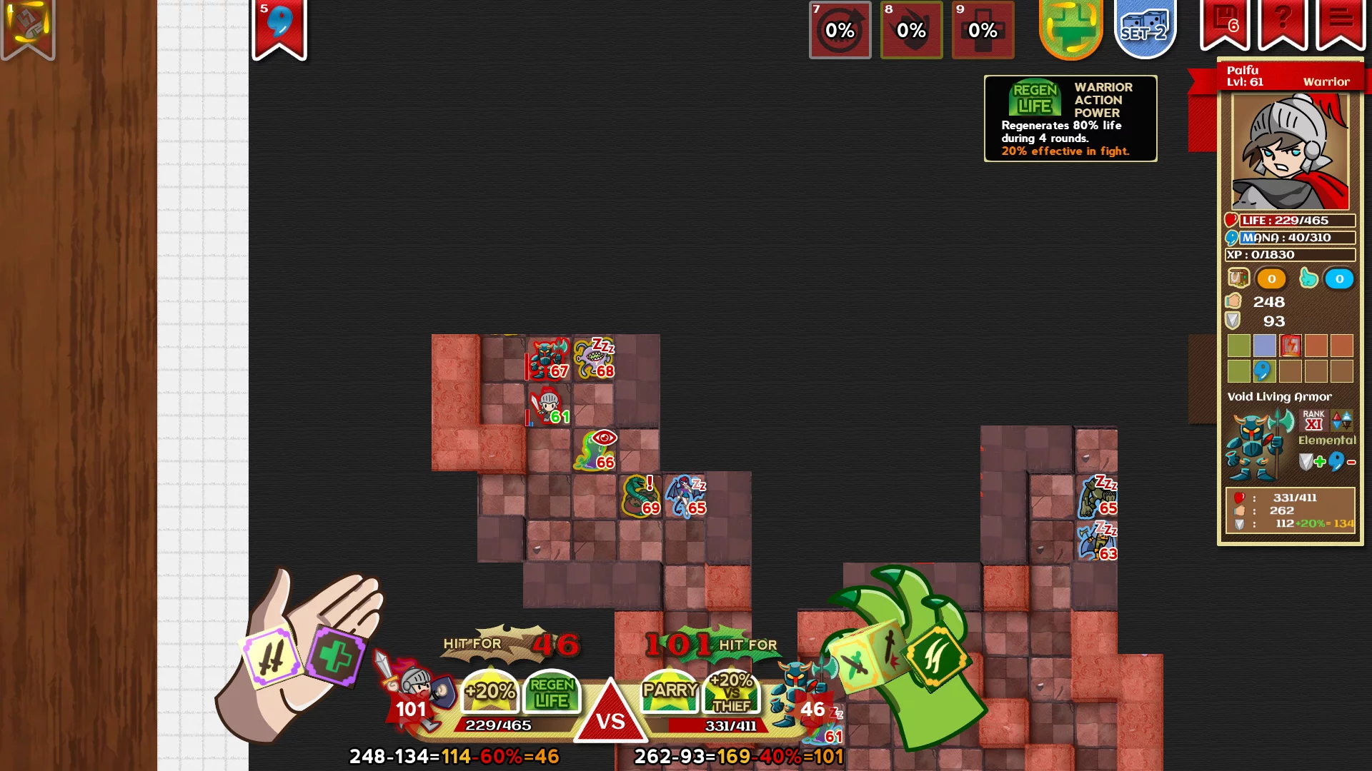 Изображение игры: Paper Dungeons