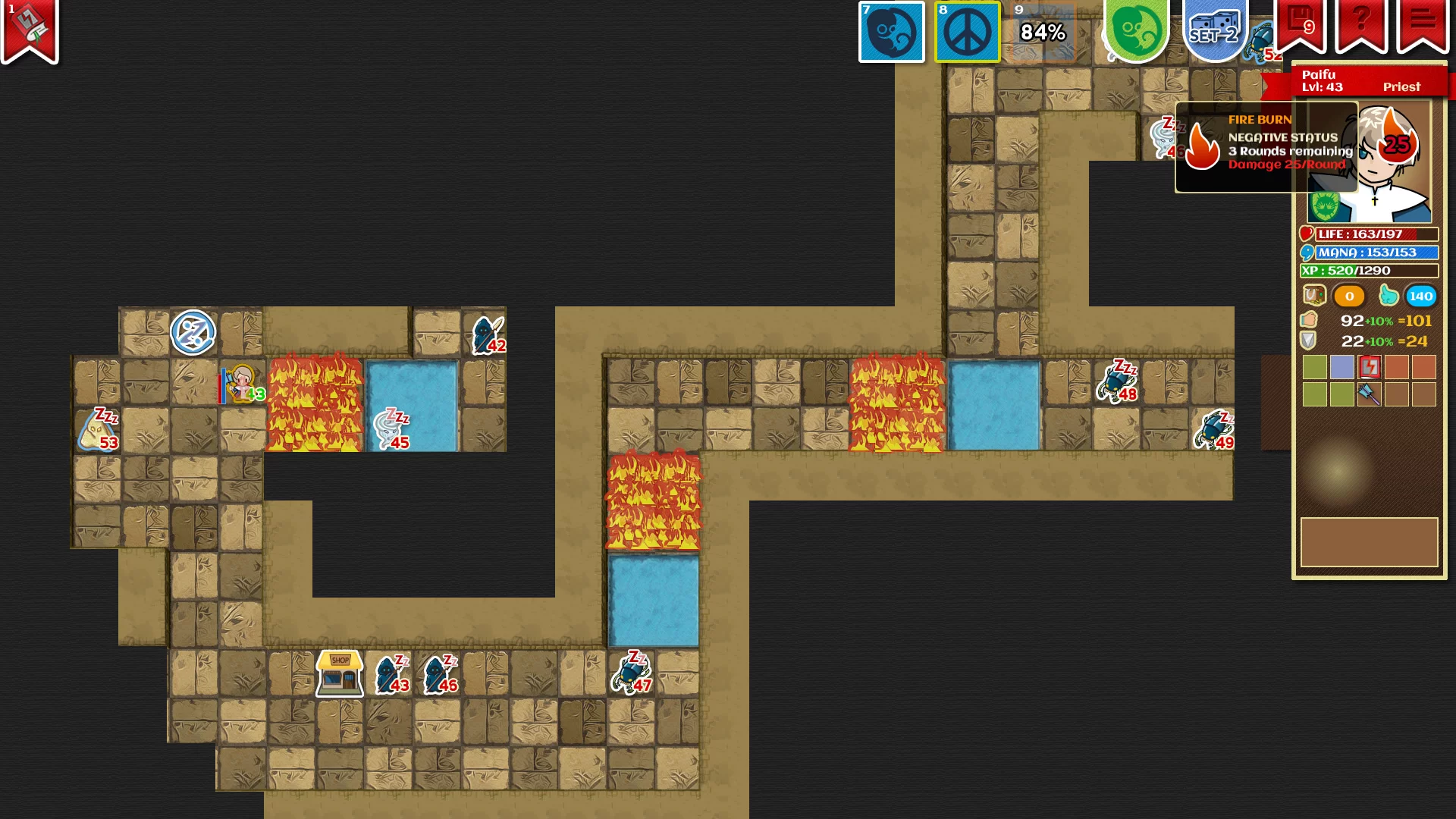 Изображение игры: Paper Dungeons