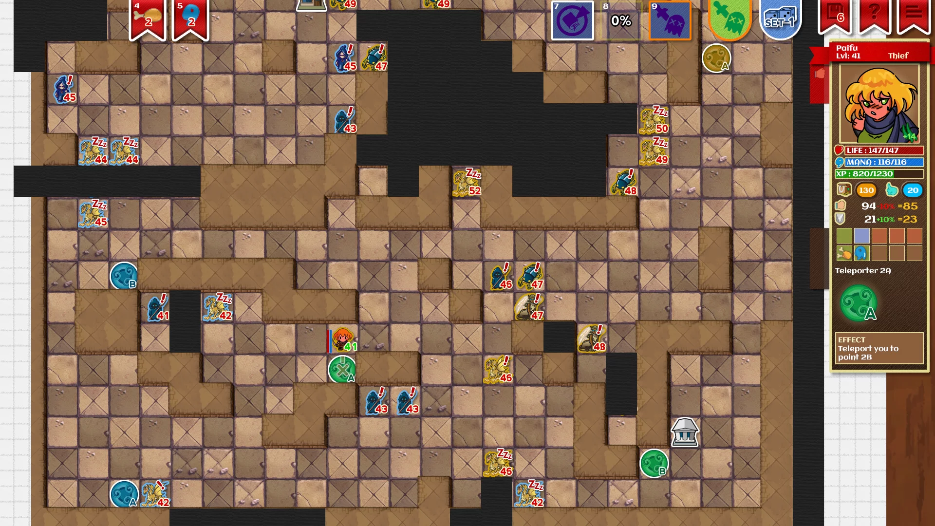 Изображение игры: Paper Dungeons