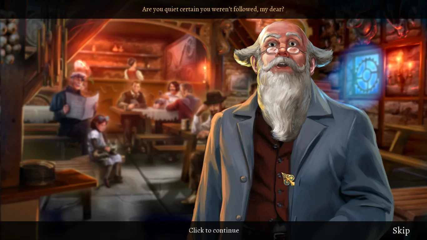 Изображение игры: Clockwork Tales: Of Glass and Ink